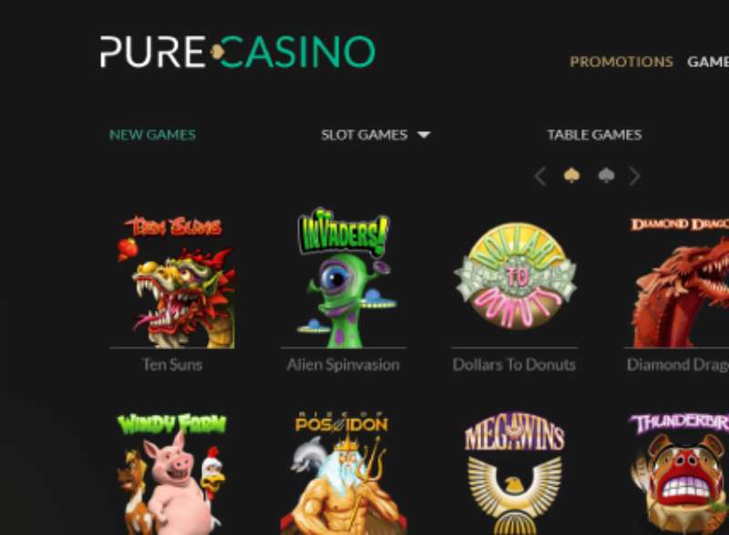Pure Casino Online 3