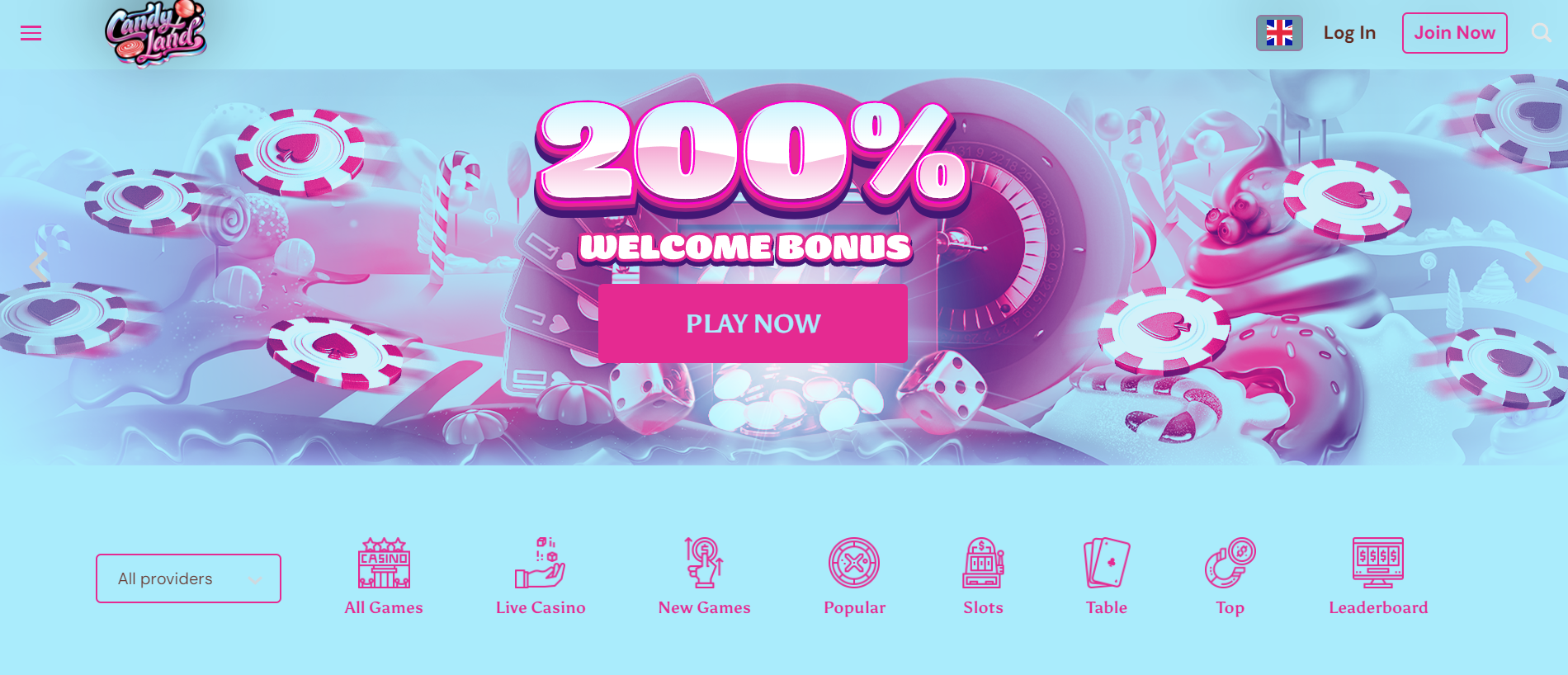 Candyland Casino Review