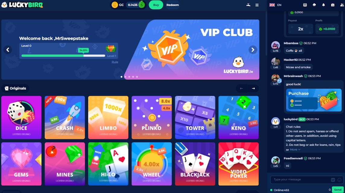 LuckyBird 2024 casino review: new features and attractive offers 2