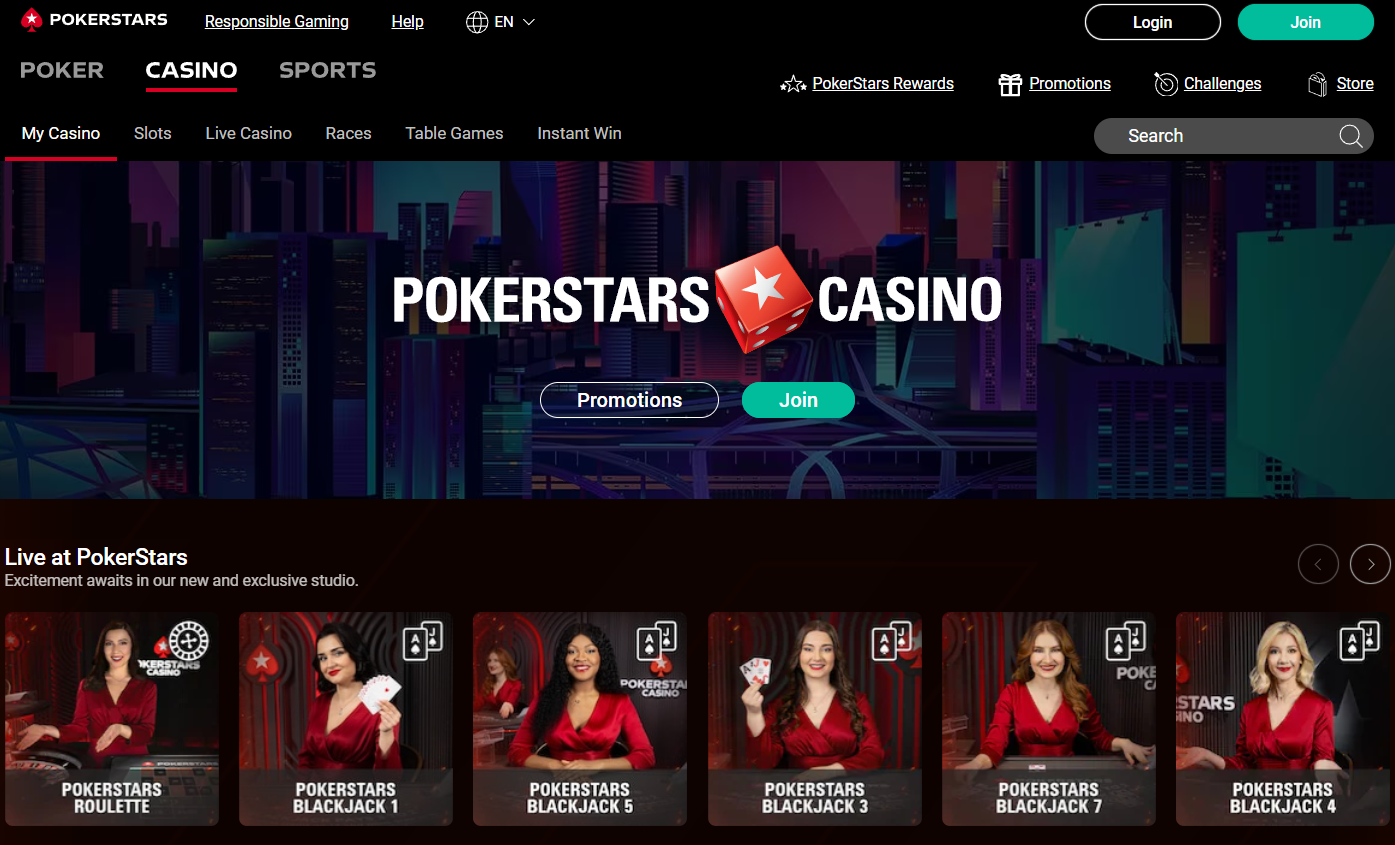 PokerStars Casino Review