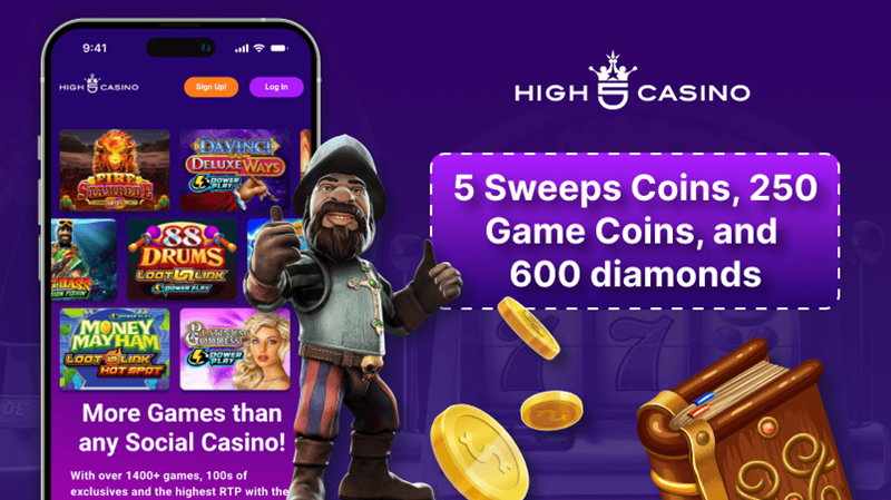 High 5 Casino No Deposit Bonus Codes Review