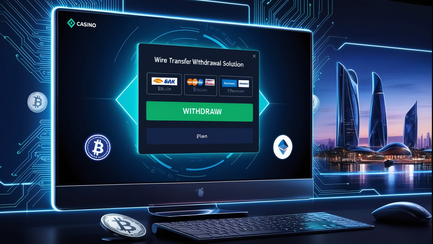 Online Casino Wire Transfer Withdrawal Solution 1